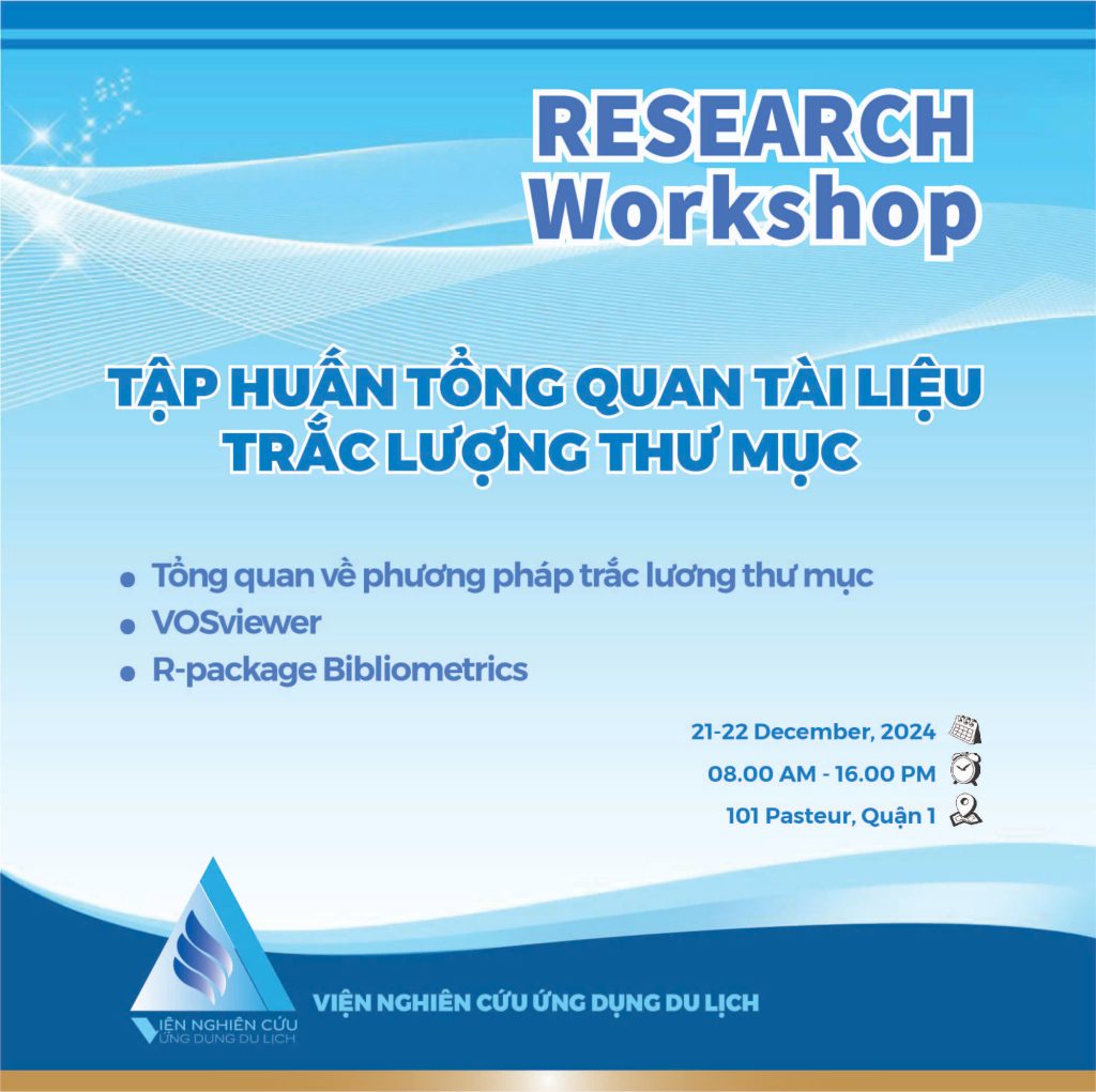 Specialized Training Workshop: Bibliometric Literature Review – Course ...